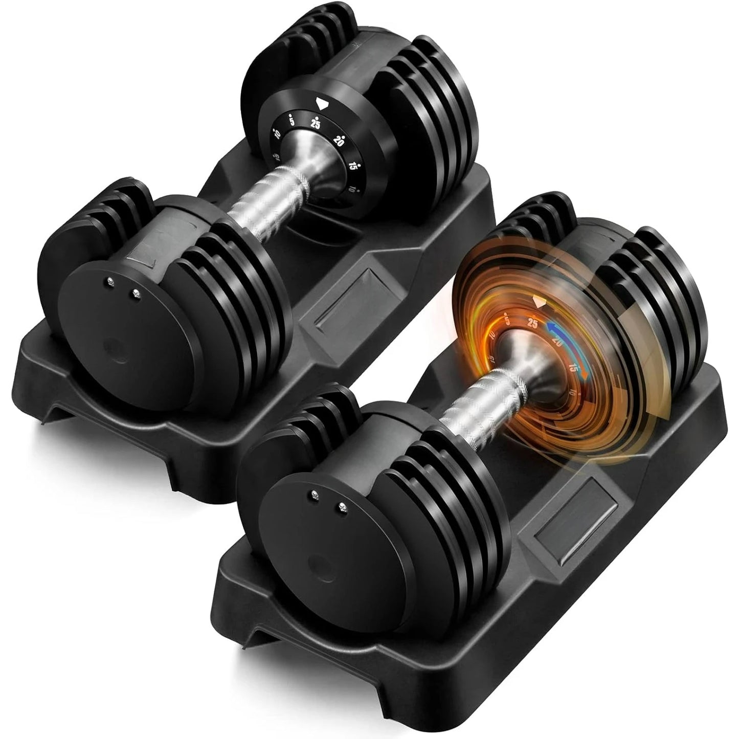 Adjustable Dumbbell Set.