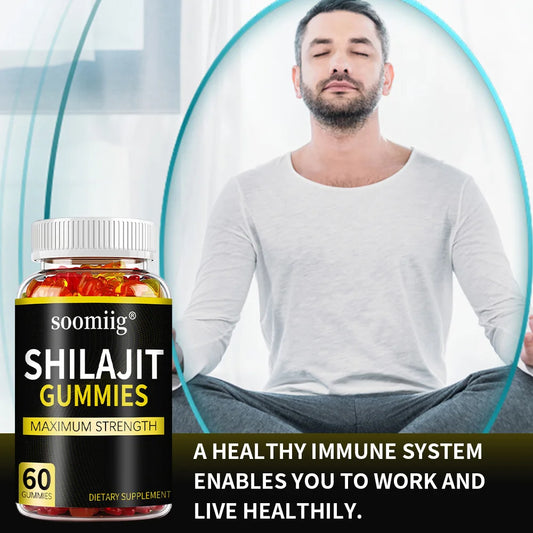 Shilajit gummies - improve energy and relieve stress