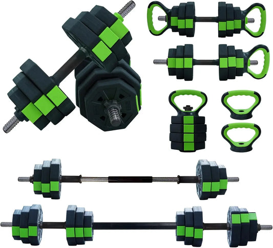 4 in 1 Adjustable Kettlebell Set for home gym.