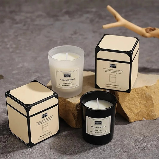 Romantic Long-Lasting Aromatherapy Candles.