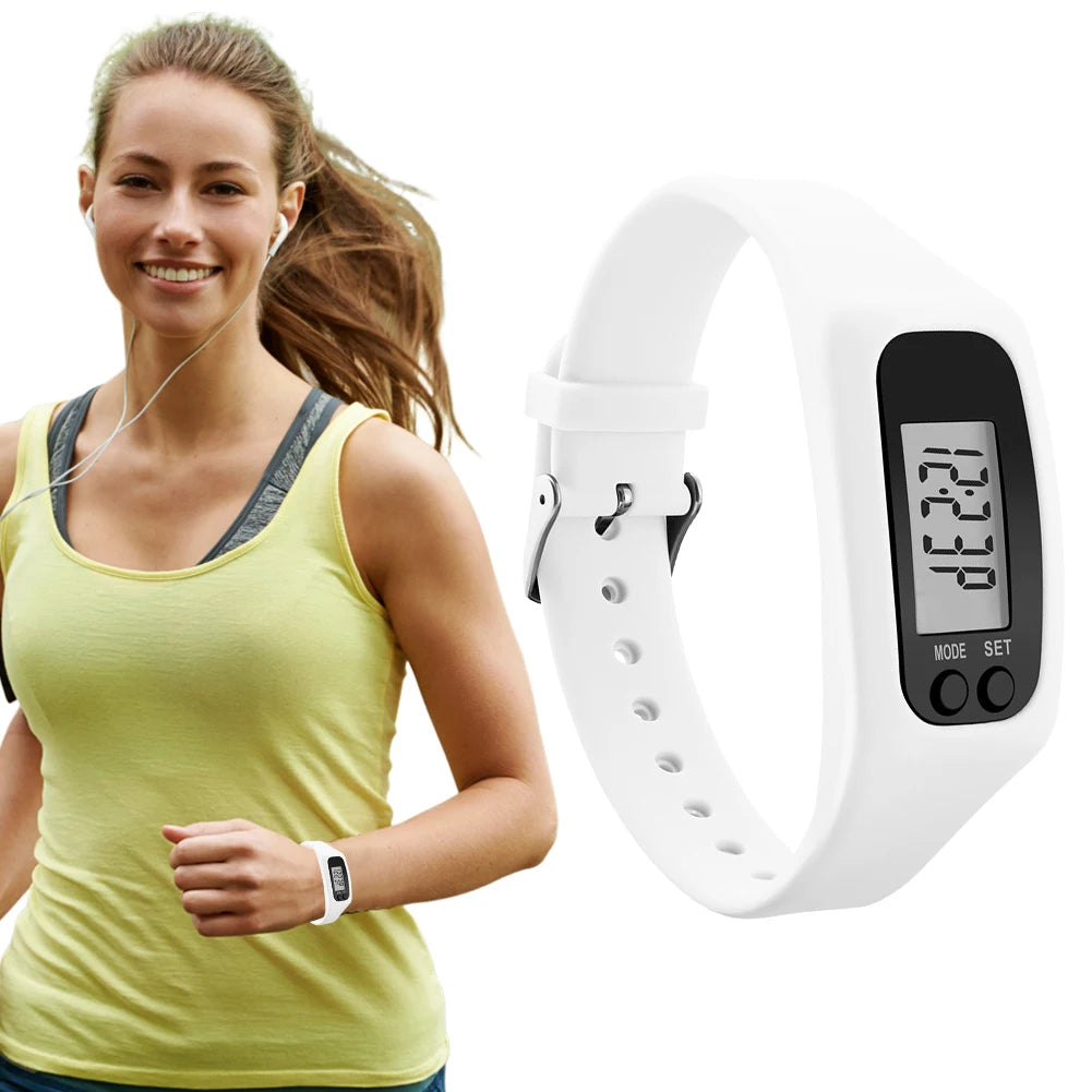 LED Pedometer Bracelet Calorie Counter