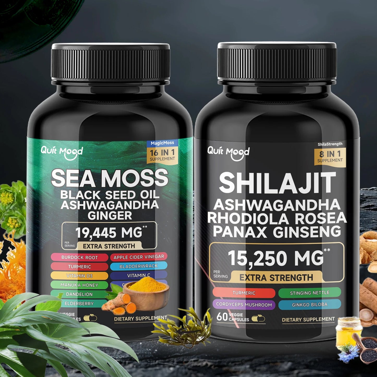 Sea Moss and shilajit Bundle with Sea