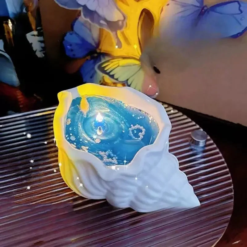 Sea Shell Aromatherapy Candle.