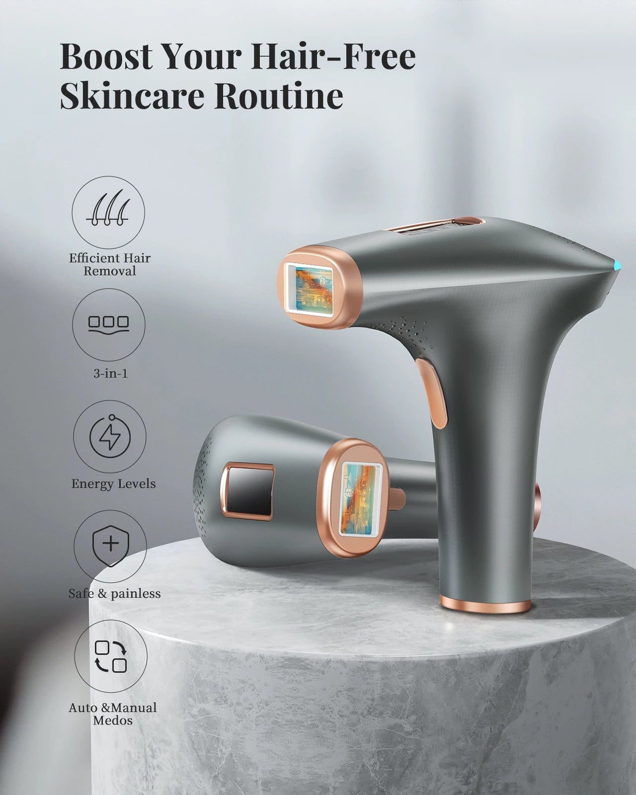 3-in-1 Laser Epilator.