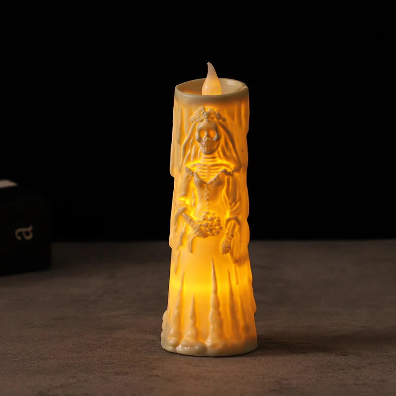 Halloween Party Bride Groom LED Candle.