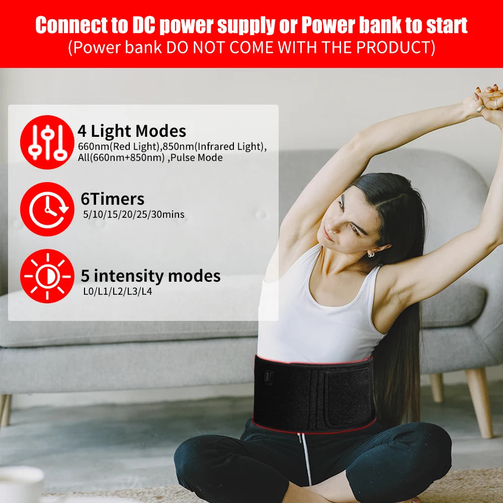 Red Light Therapy Belt.