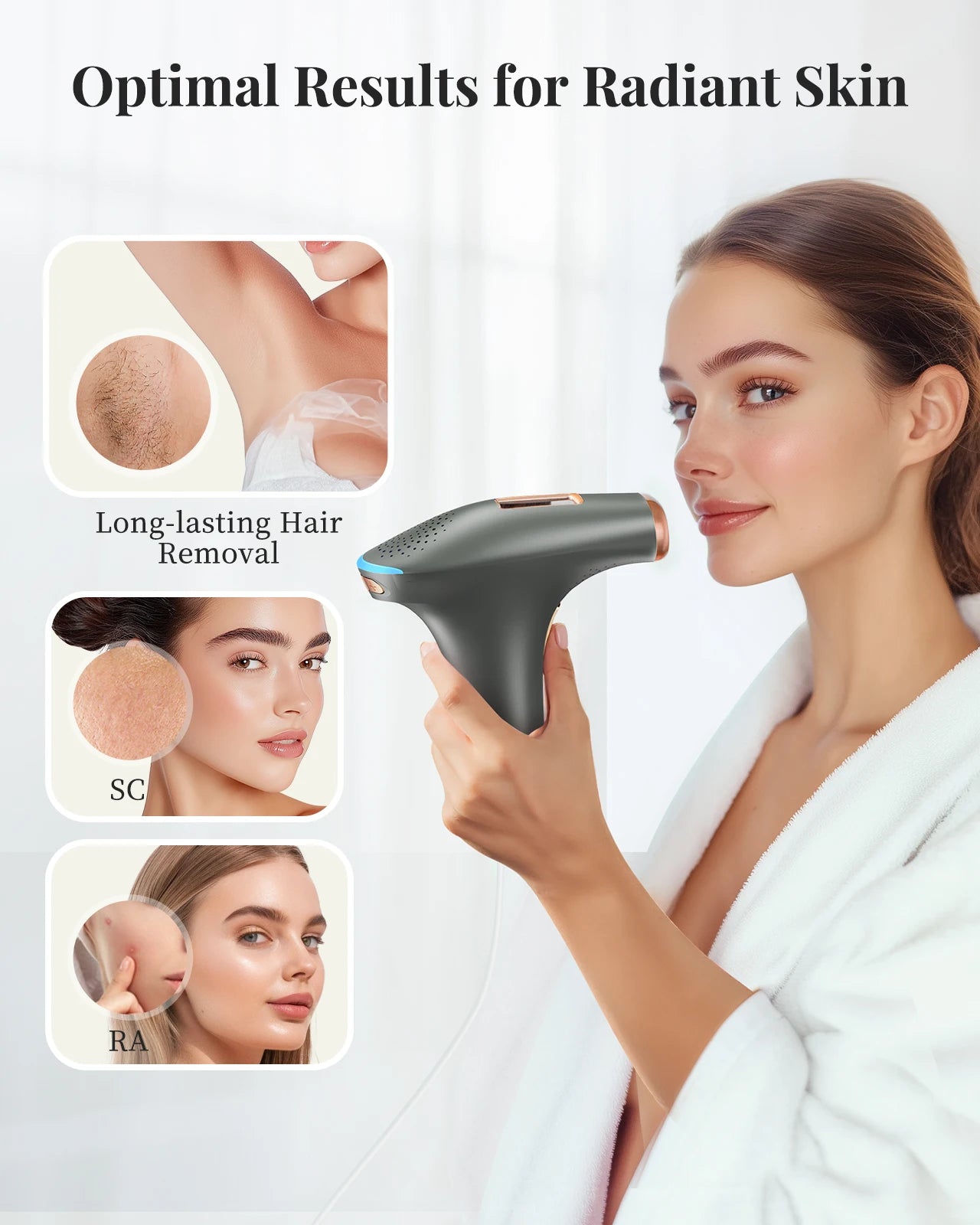 3-in-1 Laser Epilator.