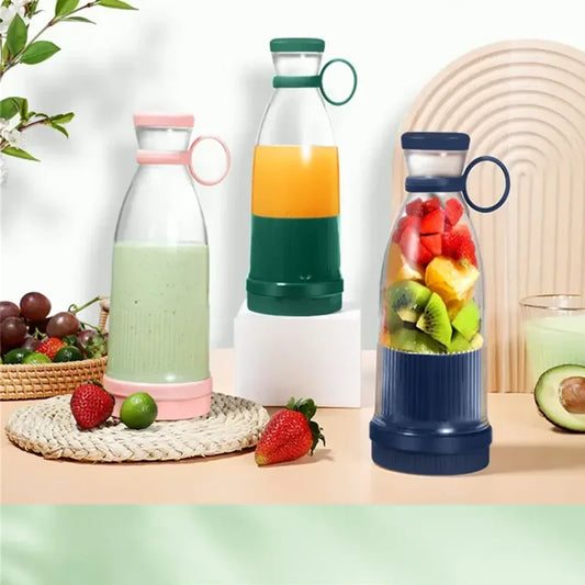 Electric Juicer Cup  Milkshake Fruit Milk Mini Fresh Juice Blender