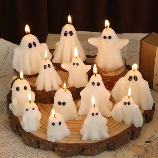 Halloween Ghost Candle.