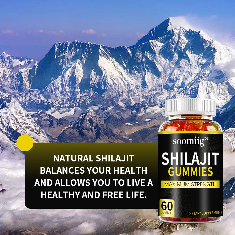 Shilajit gummies - improve energy and relieve stress