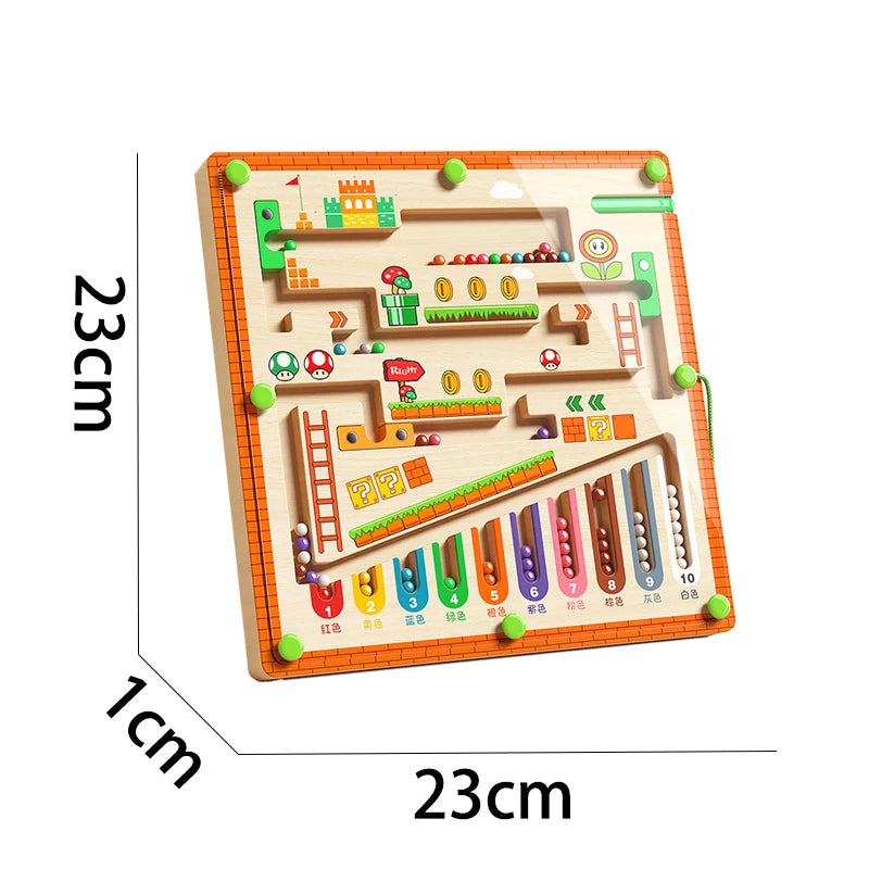 Children's Magnetic Maze Toy.