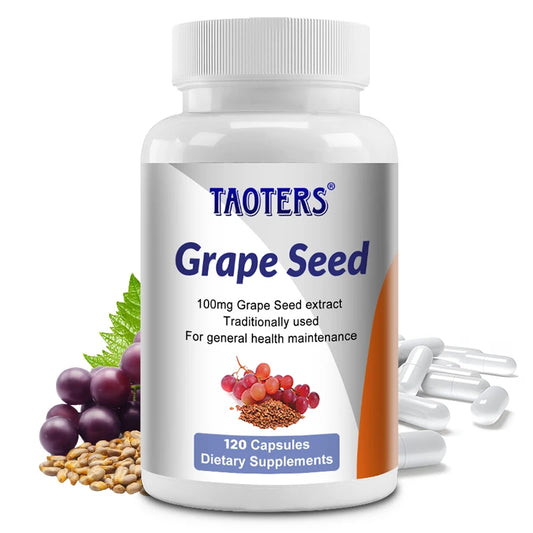 Grape Seed Capsules: Rich in Antioxidants To Support Skin Health