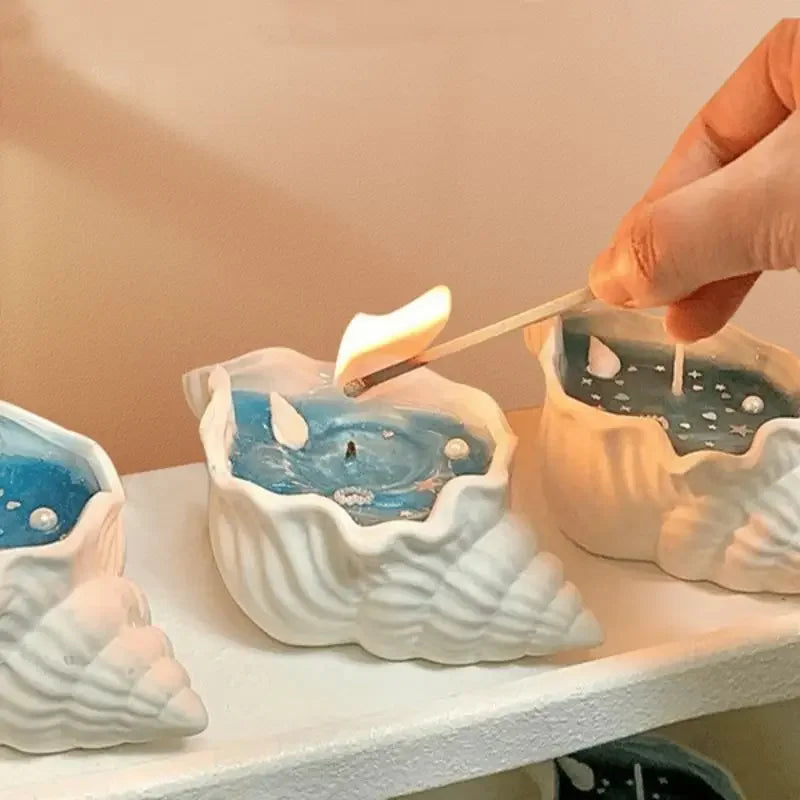 Sea Shell Aromatherapy Candle.