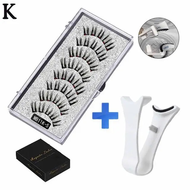 3D Natural Magnetic Eyelashes.
