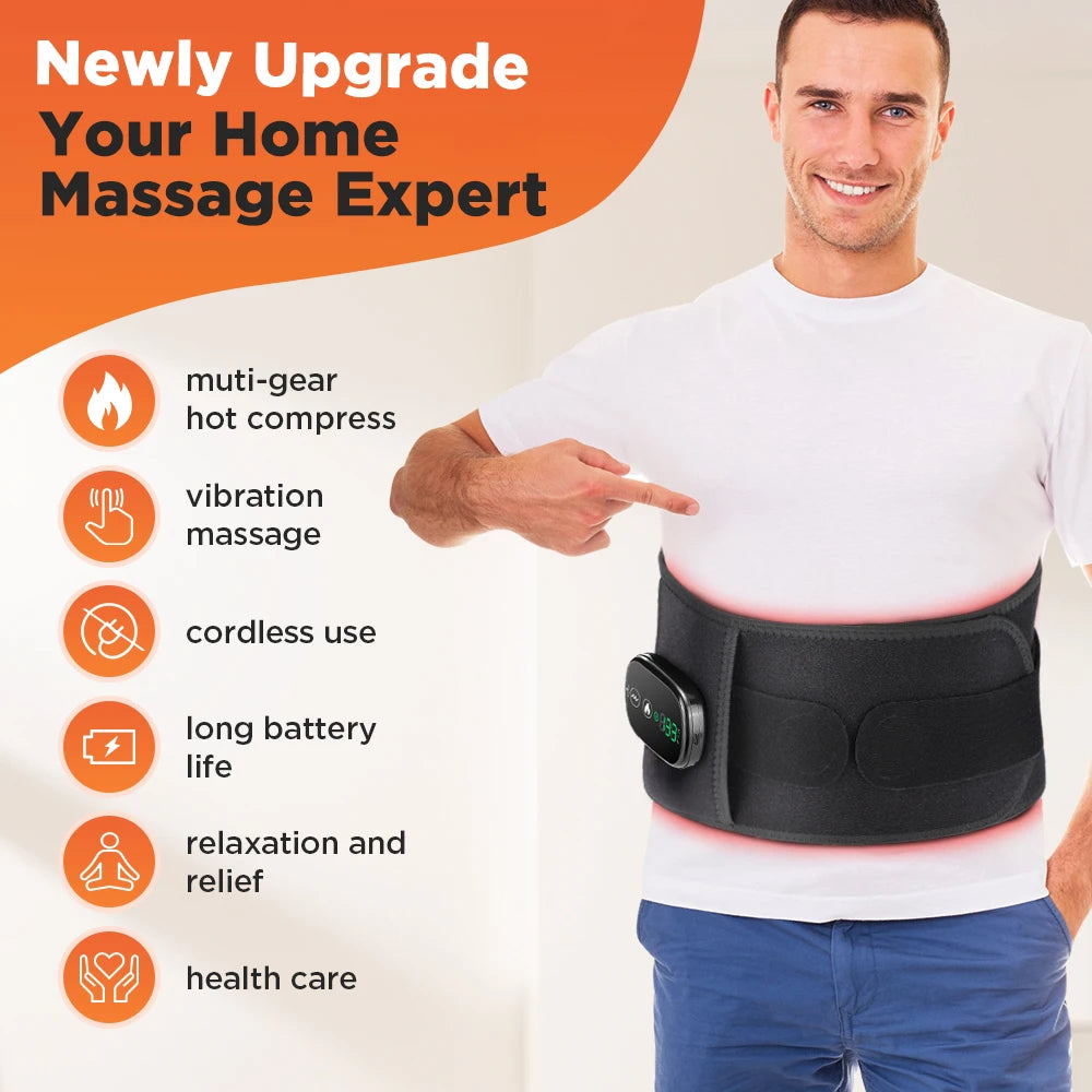 Heating Vibration Massager Belt.