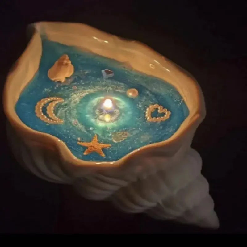 Sea Shell Aromatherapy Candle.