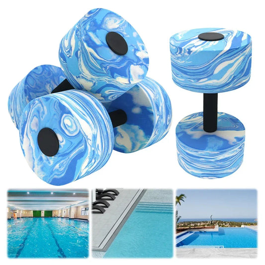 2Pcs Water Dumbbells Aquatic Exercise.