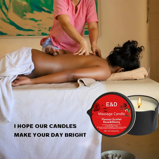 Massage Oil Candle, for Stress Relief.