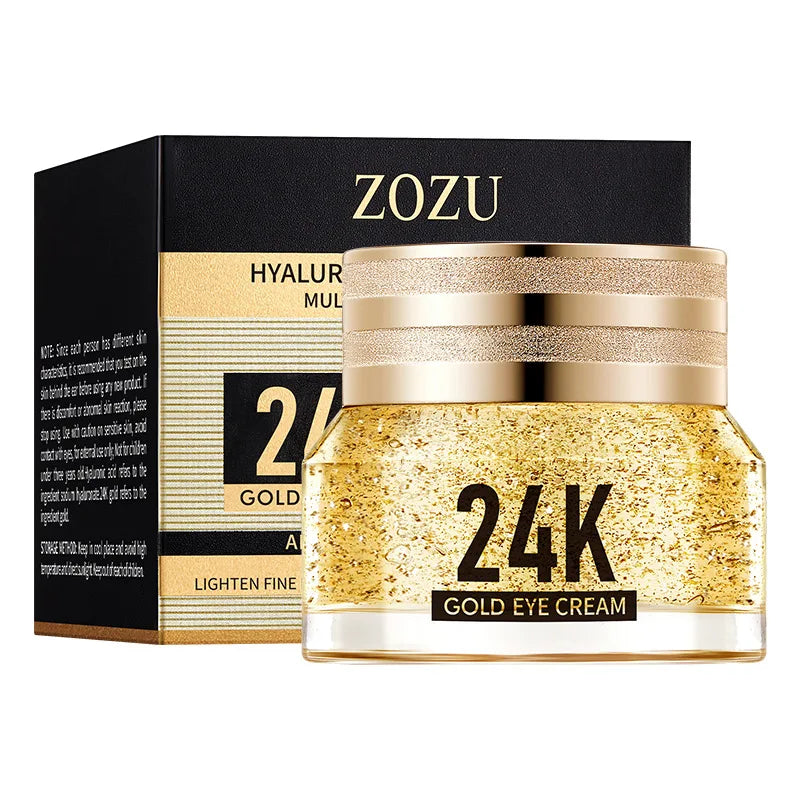 24k Gold Hyaluronic Acid Eye Cream.