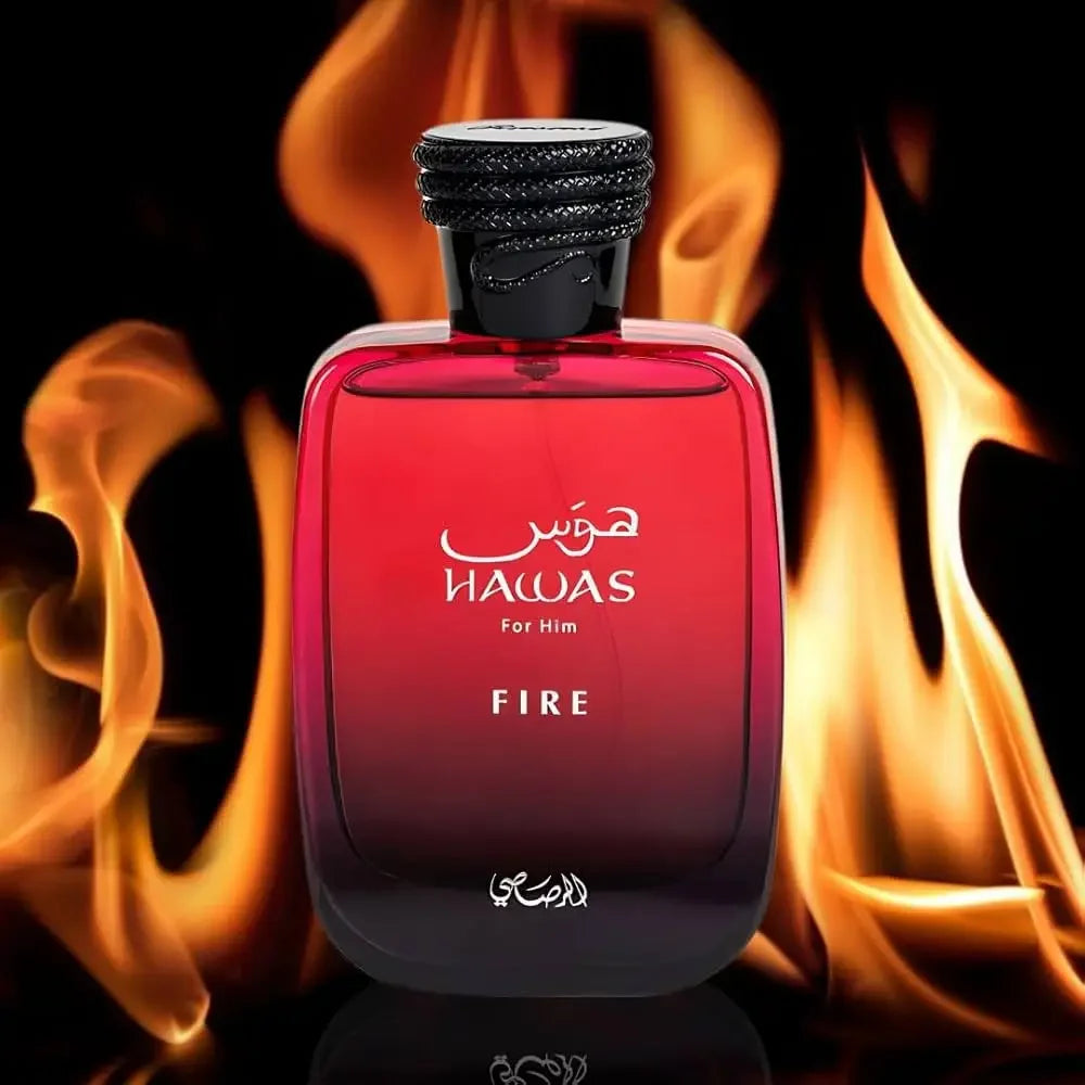 Rasasi Hawas Fire Eau De Parfum for Men.
