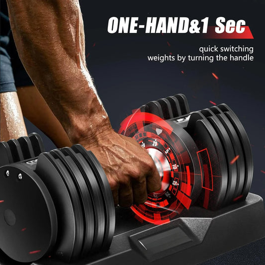 Adjustable Dumbbell Set for Men and Women.