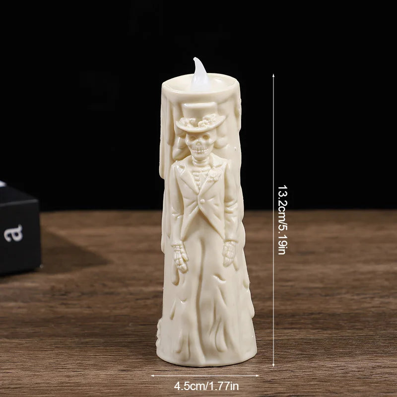 Halloween Party Bride Groom LED Candle.