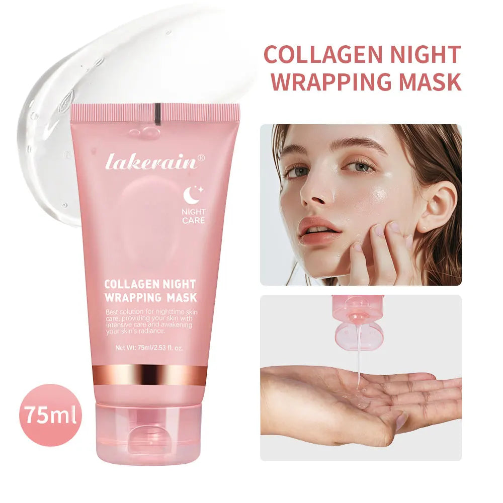Lakerain Collagen Night Wrapping Mask.