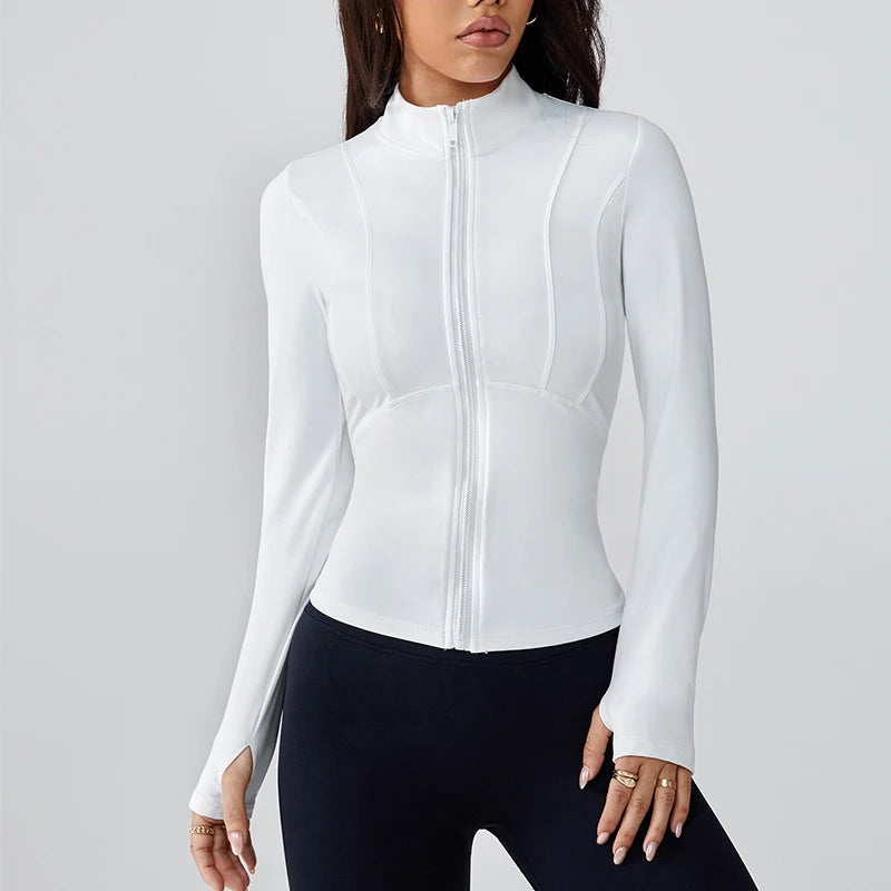 Women's summer slimming sports jacket.