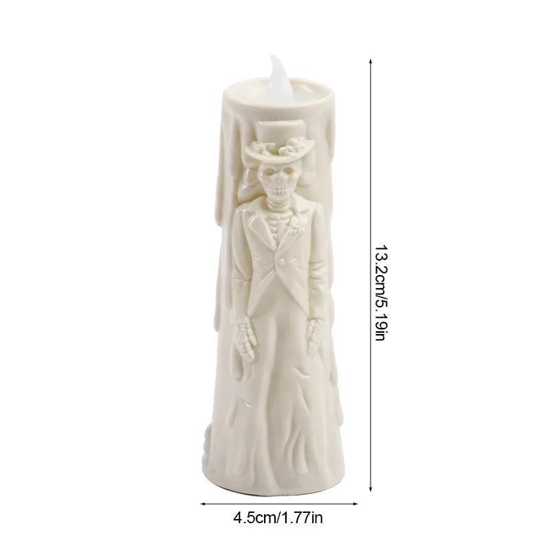 Halloween Party Bride Groom LED Candle.