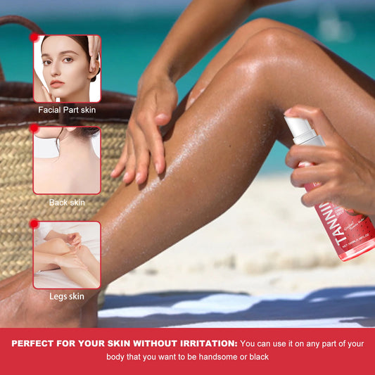 100ml Tanning Spray, Moisturizing Oil For Summer Beach.