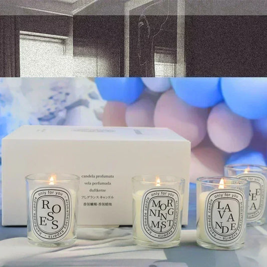 Romantic Transparent Scented Fragrance Candle.