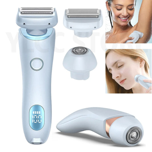 Electric Razors for Women 2 In 1 Bikini Trimmer.