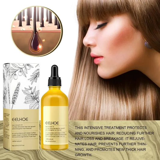 Dense Hair Essential Oil fore Damage and Hair Loss