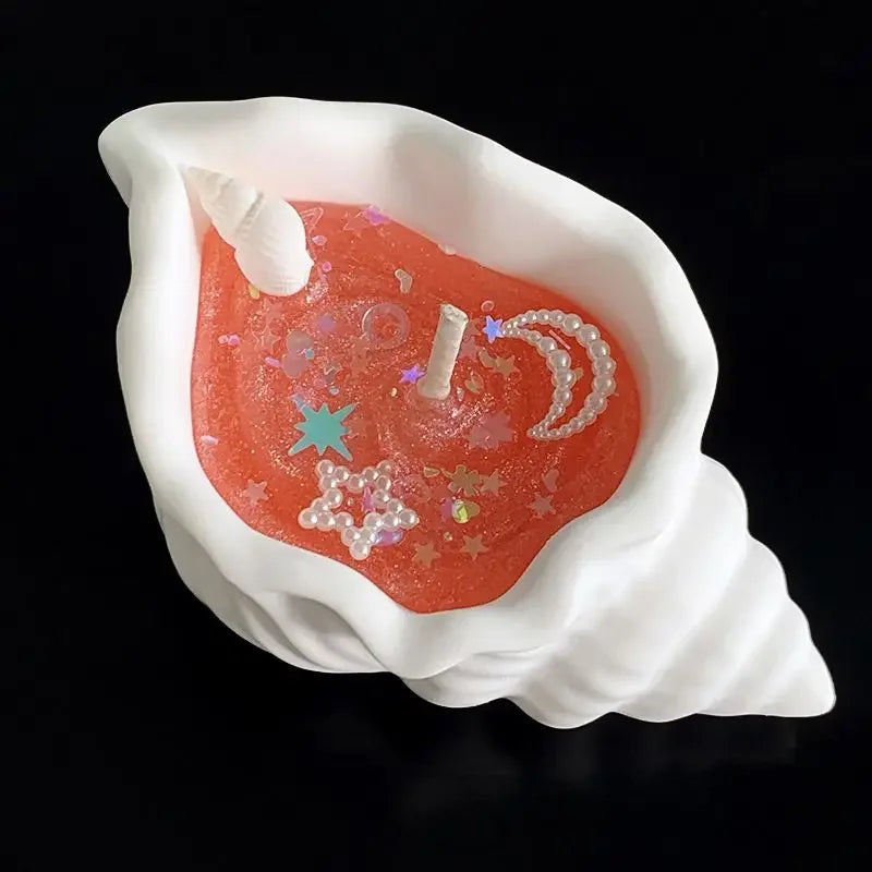 Sea Shell Aromatherapy Candle.
