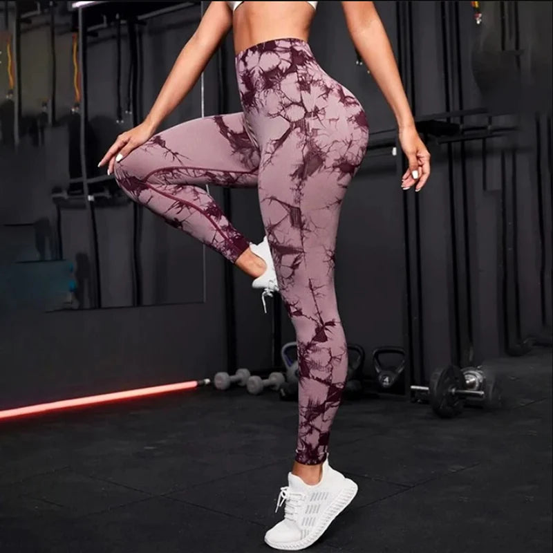 Women sport leggings.