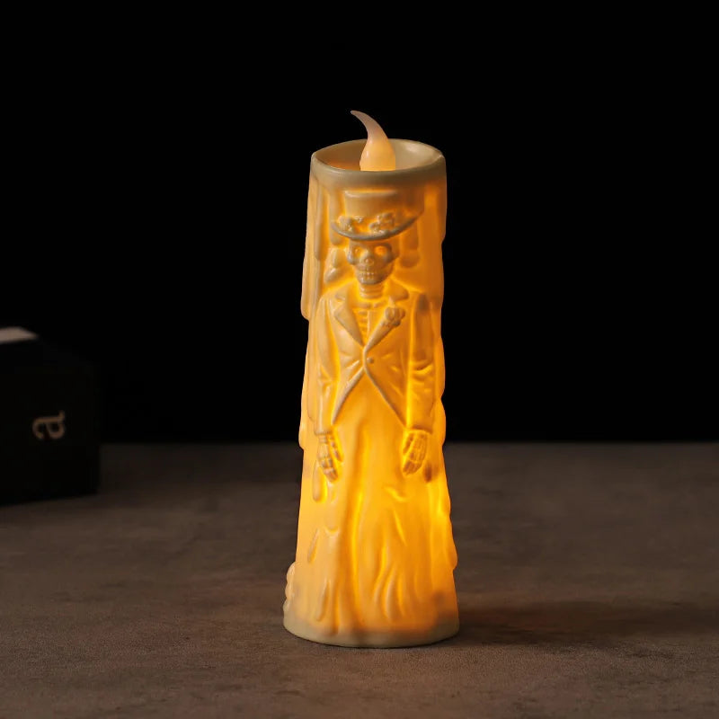 Halloween Party Bride Groom LED Candle.