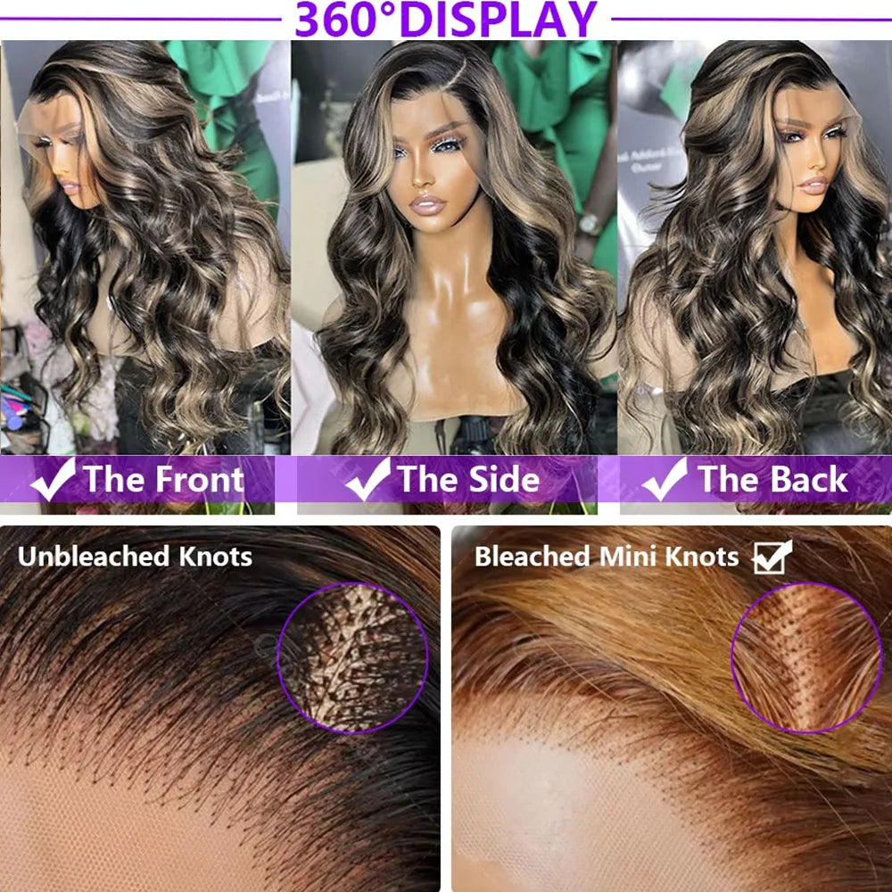 Body Wave Wig Human Hair HD Lace.