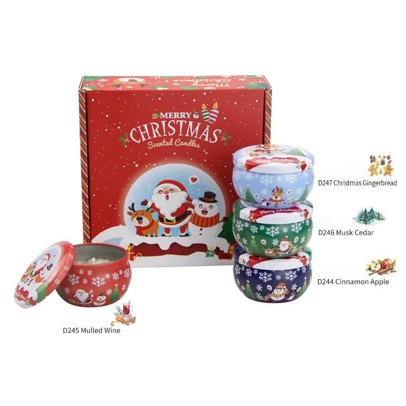 Creative Holiday candle set.