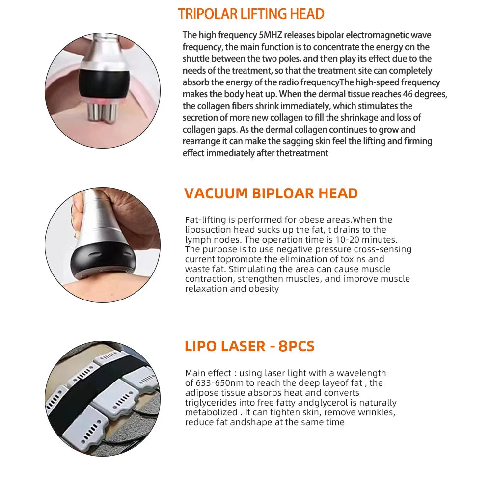 6-in-1 Professional weight loss machine