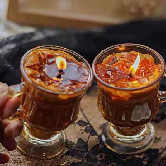 Strong coffee flavor ice American candle.