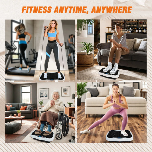 Full-Body Vibration Plate Exercise Machine.