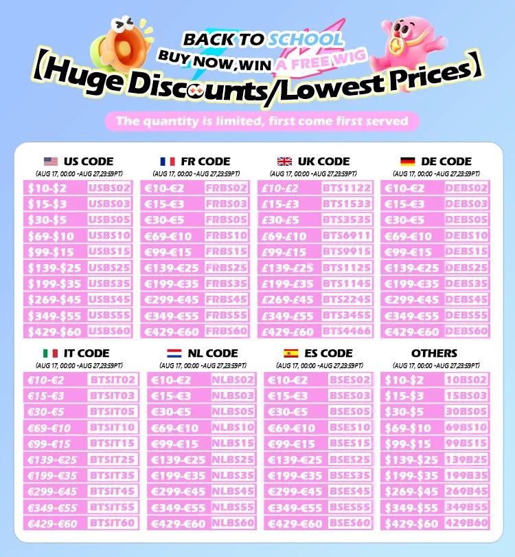 Glue less Wig Human Hair.