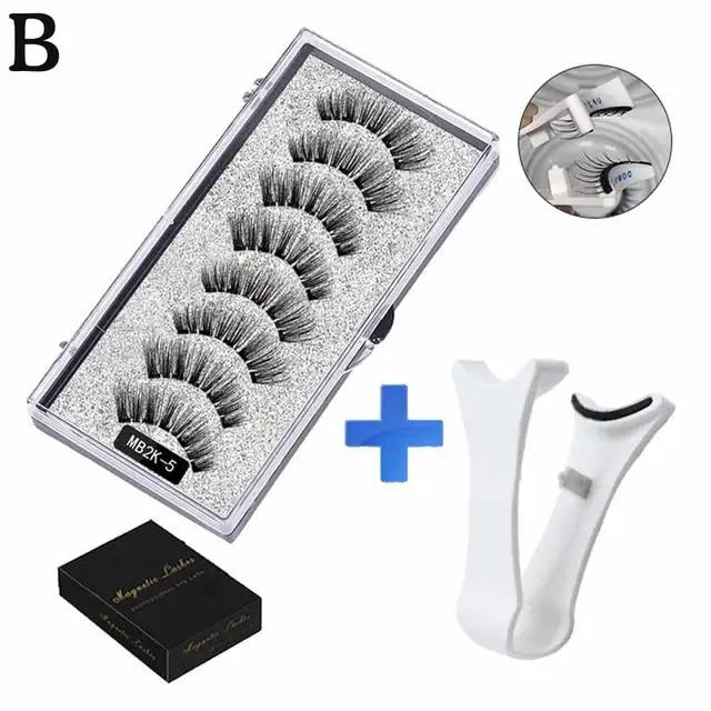 3D Natural Magnetic Eyelashes.