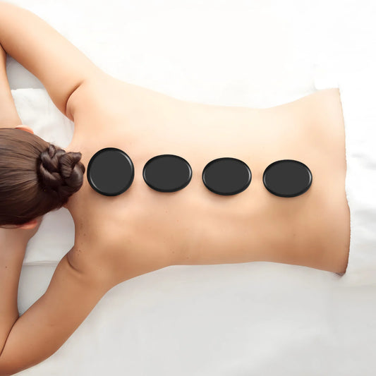 Basalt Massage Stones Heater Box Set for Muscle Relaxation, Stress & Tension Relief
