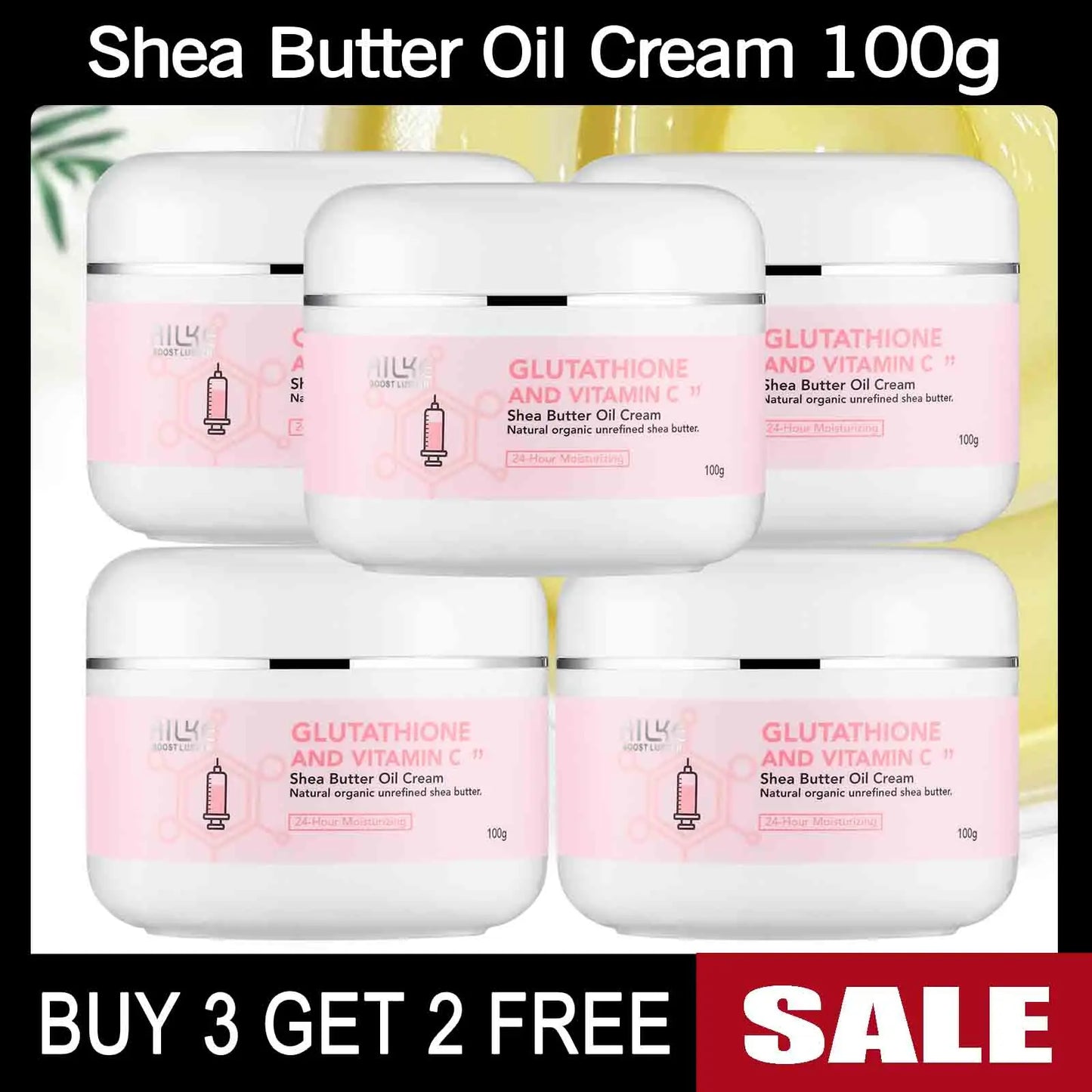 AILKE Glutathion and Vitamin C Whitening Set.